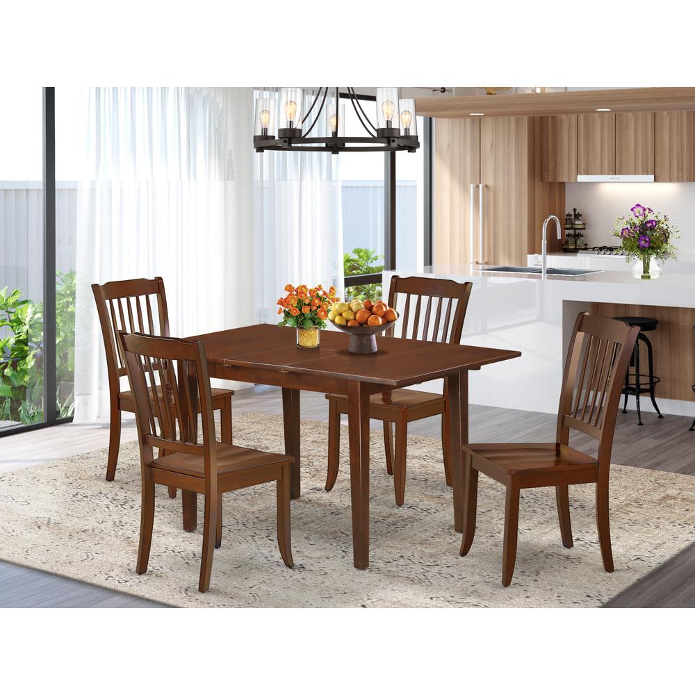 5  Pc  Kitchen  nook  Dining  set-breakfast  nook  and  4  Dining  Chairs.. Picture 4