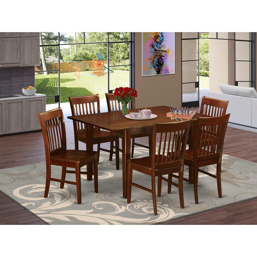 7  Pc  Kitchen  nook  Dining  set-Kitchen  Tables  and  6  Dining  Chairs. Picture 4