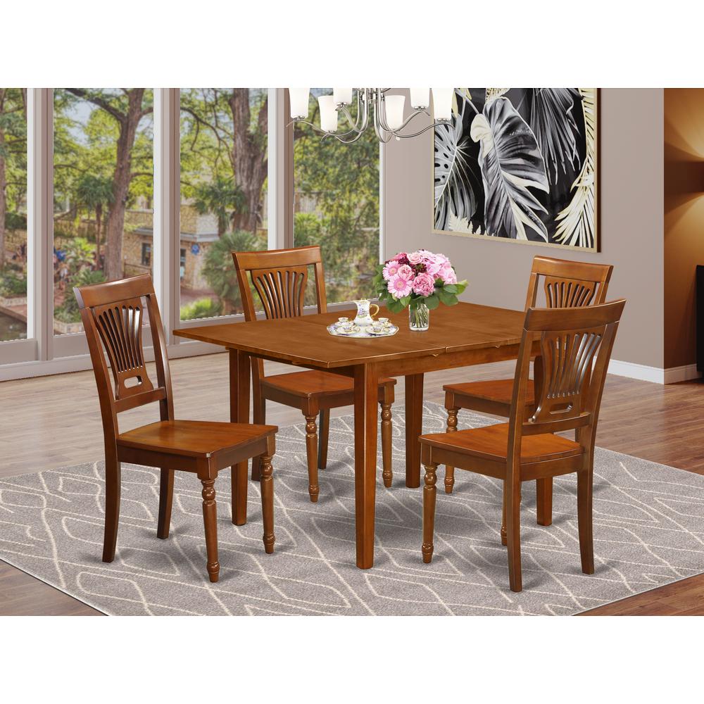 5  Pc  Kitchen  nook  Dining  set-Kitchen  Tables  4  Chairs  for  Dining  room. Picture 4