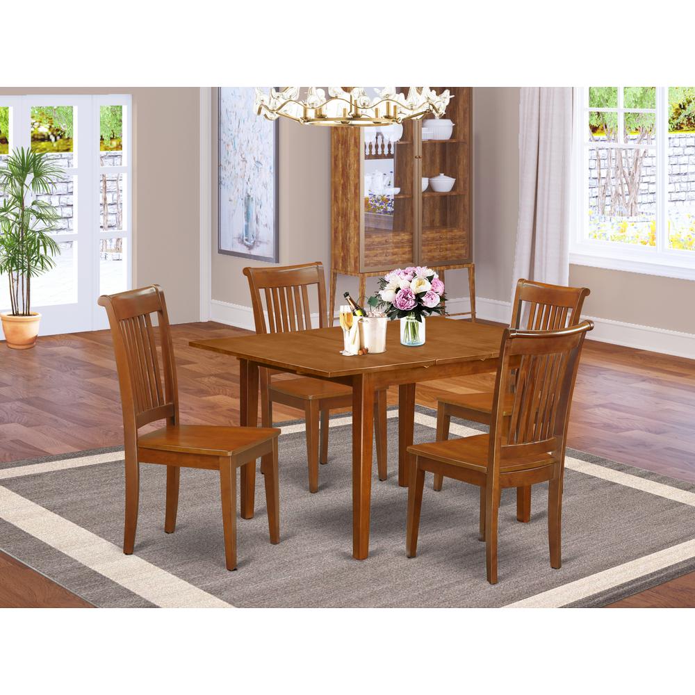 5  Pc  Kitchen  dinette  set-Kitchen  Table  and  4  Dining  Chairs. Picture 4