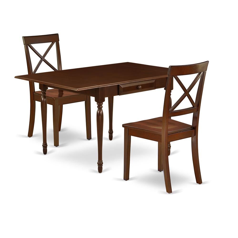 Dining Room Set Mahogany, MZBO3-MAH-W. Picture 1