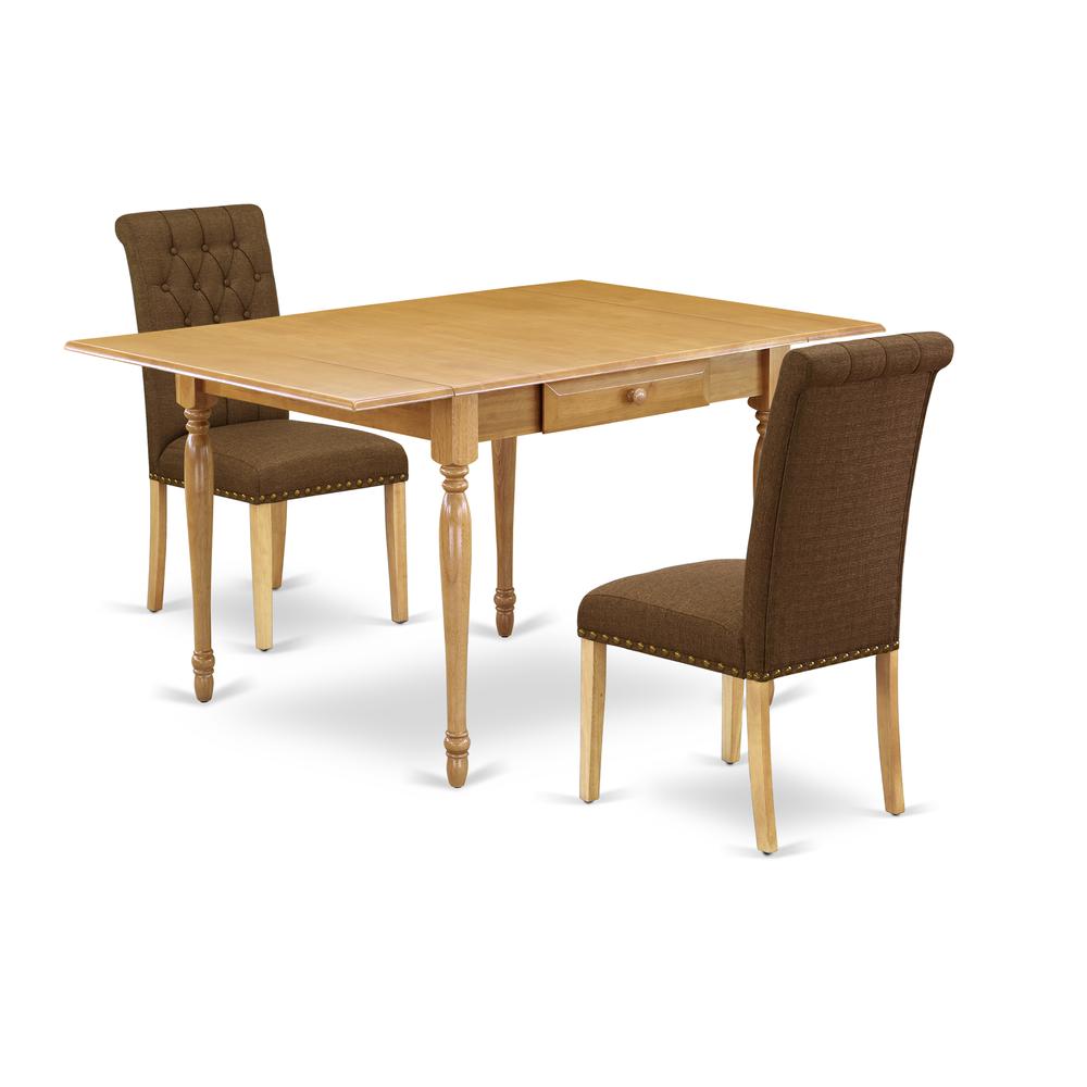 Dining Room Set Oak, MZBR3-OAK-18. Picture 1