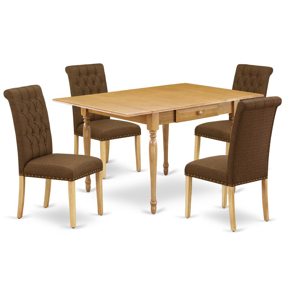 Dining Room Set Oak, MZBR5-OAK-18. Picture 1