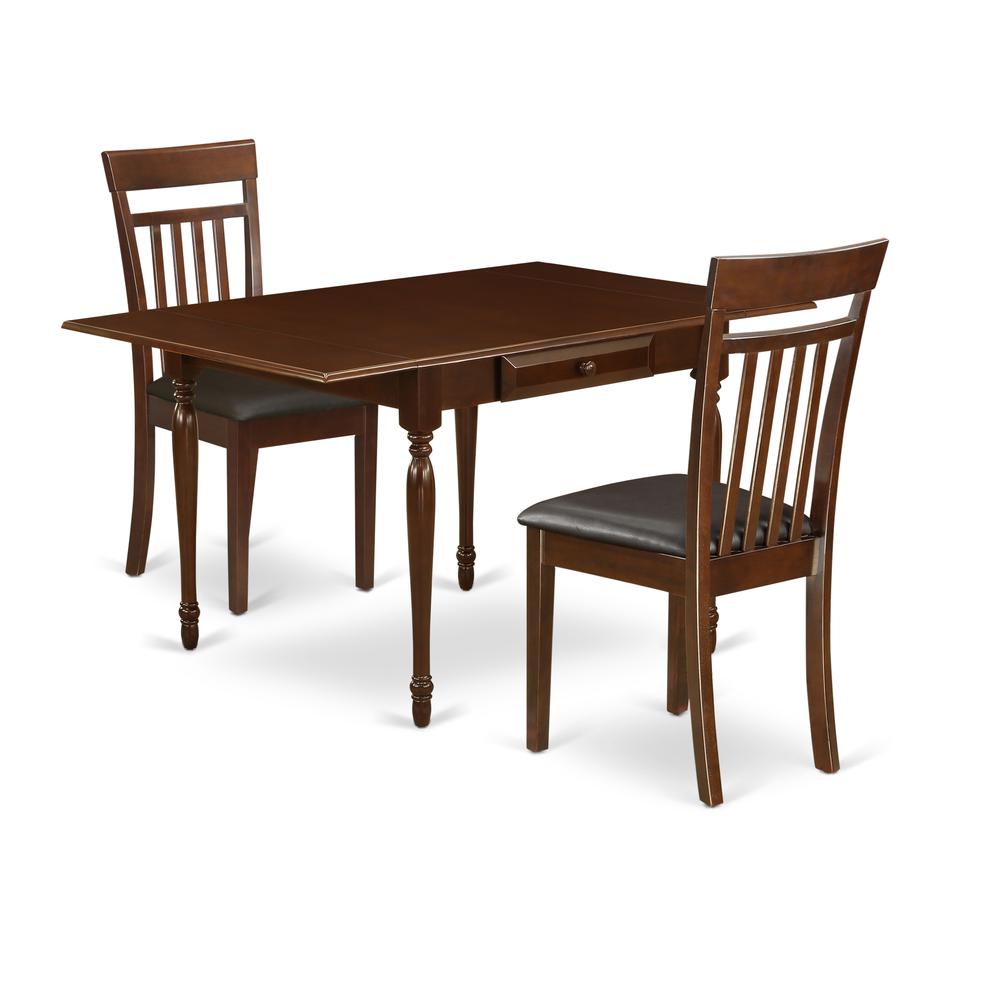 Dining Room Set Mahogany, MZCA3-MAH-LC. Picture 1