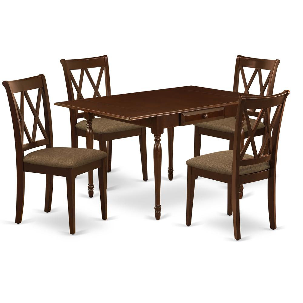 Dining Room Set Mahogany, MZCL5-MAH-C. Picture 1
