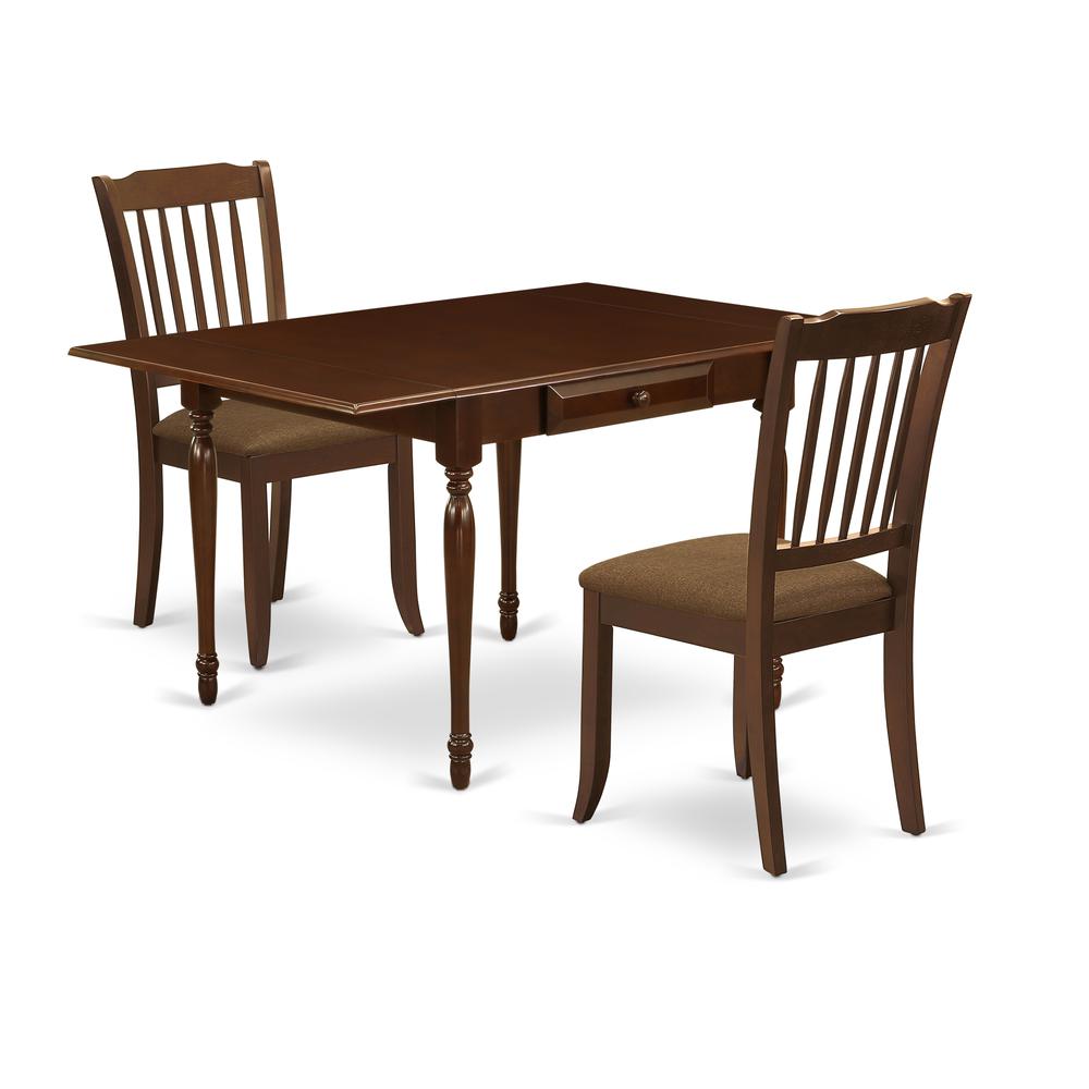 Dining Room Set Mahogany, MZDA3-MAH-C. Picture 1