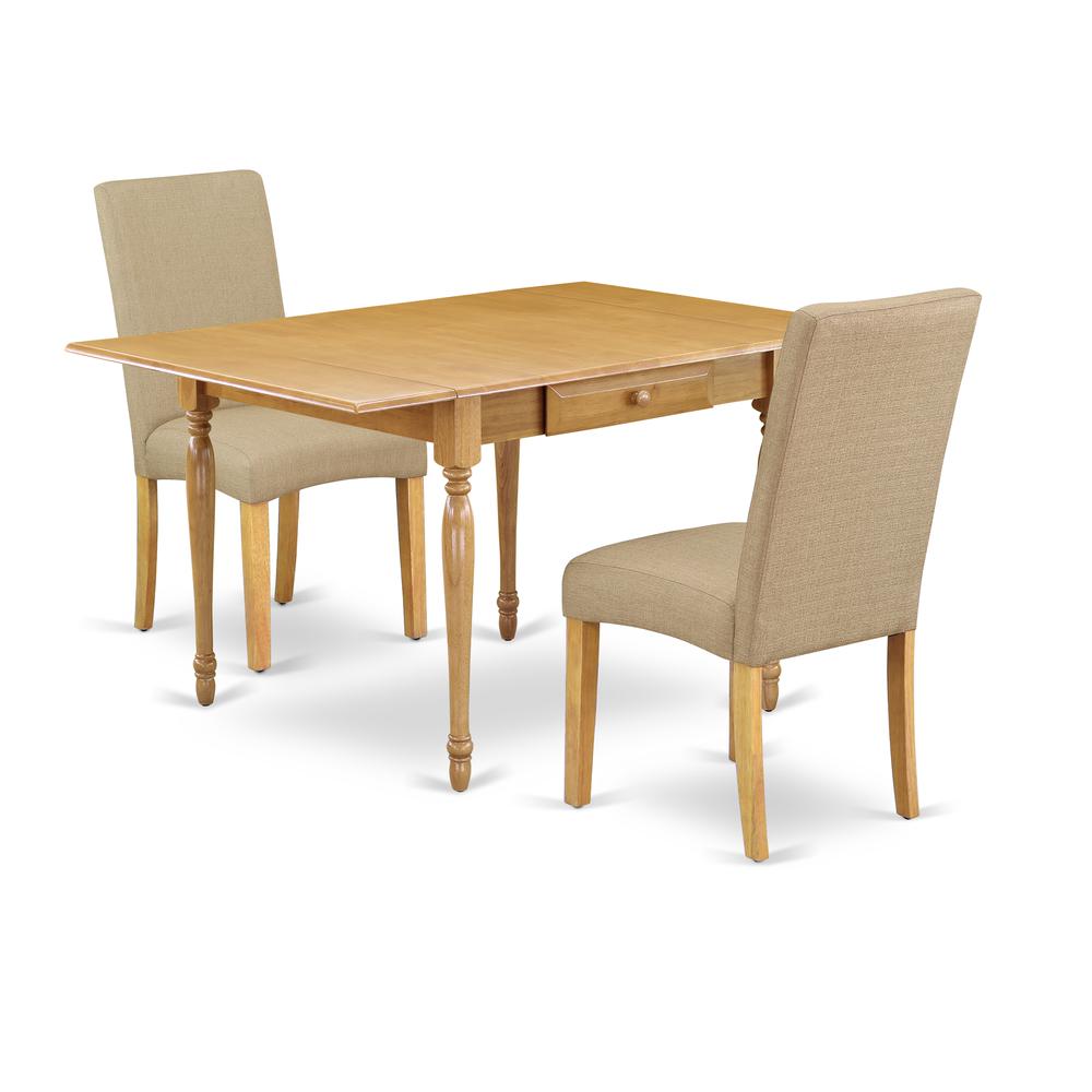 Dining Room Set Oak, MZDR3-OAK-16. Picture 1