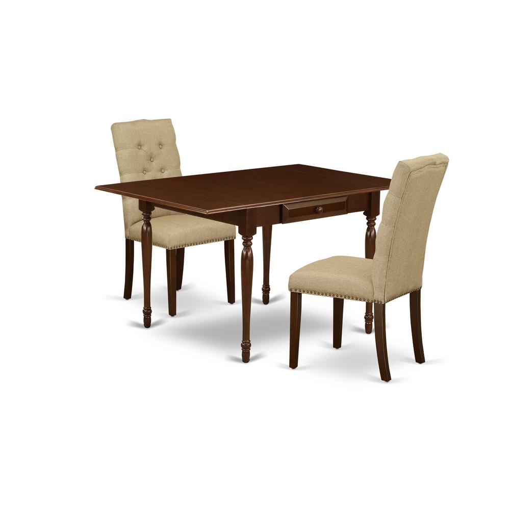 Dining Room Set Mahogany, MZEL3-MAH-16. Picture 1