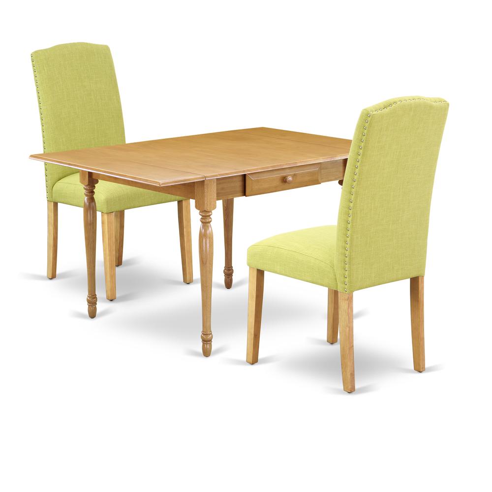 Dining Room Set Oak, MZEN3-OAK-07. Picture 1