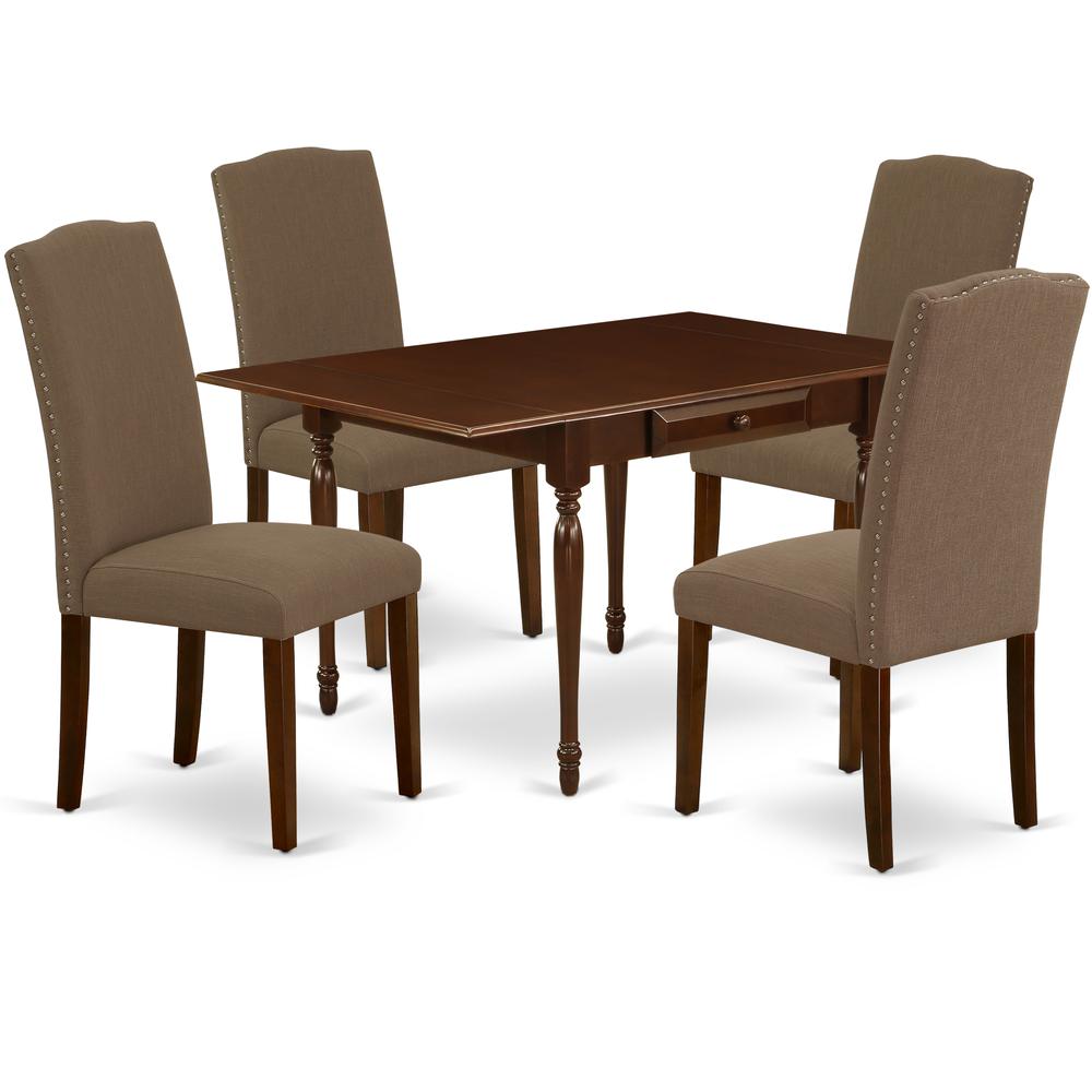 Dining Room Set Mahogany, MZEN5-MAH-18. Picture 1