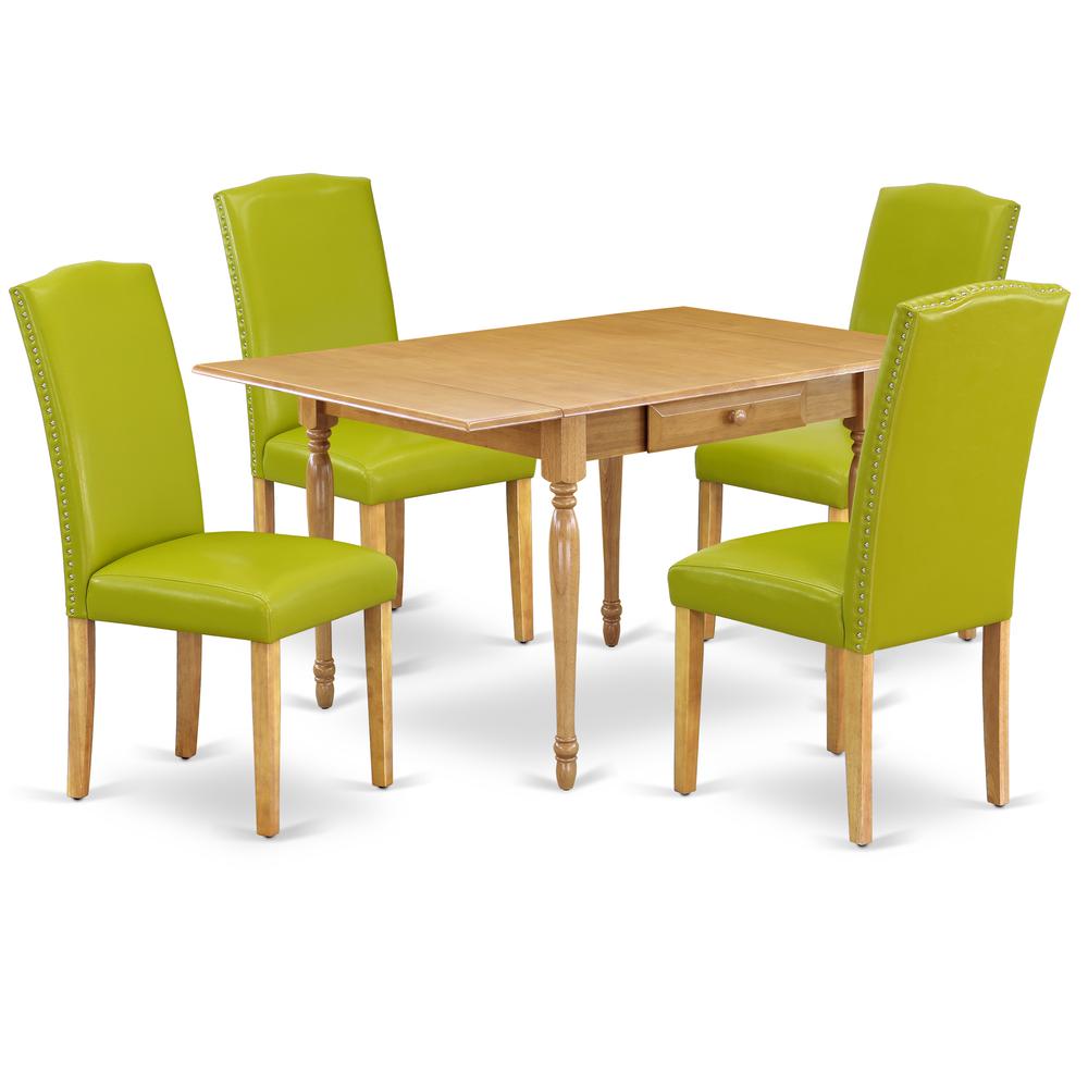 Dining Room Set Oak, MZEN5-OAK-51. Picture 1