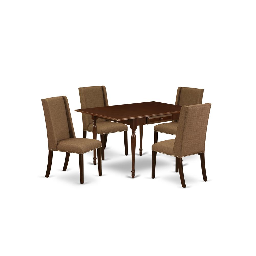 Dining Room Set Mahogany, MZFL5-MAH-18. Picture 1