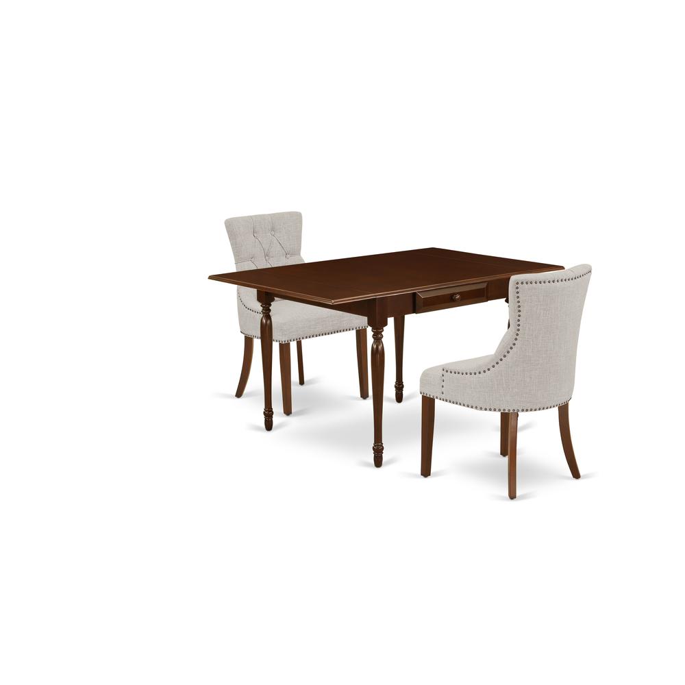 Dining Room Set Mahogany, MZFR3-MAH-05. Picture 1