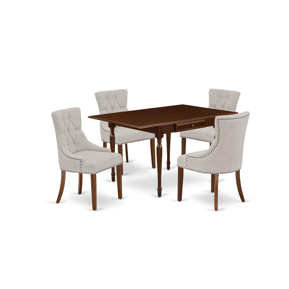 Dining Room Set Mahogany, MZFR5-MAH-05. Picture 1