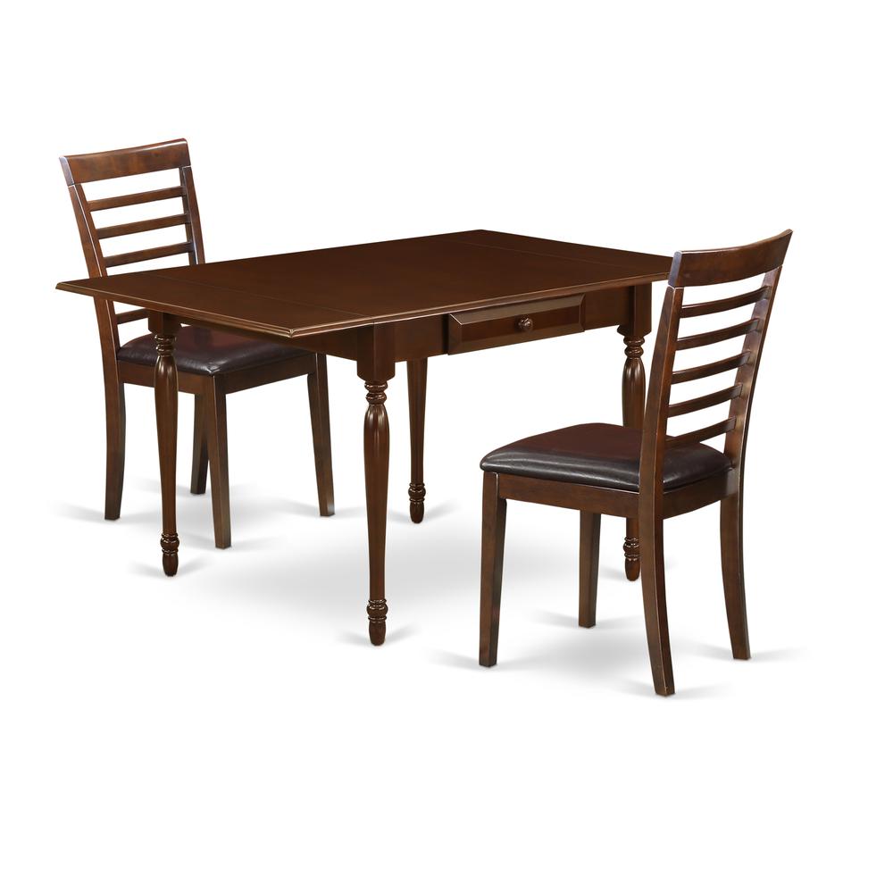 Dining Room Set Mahogany, MZML3-MAH-LC. Picture 1