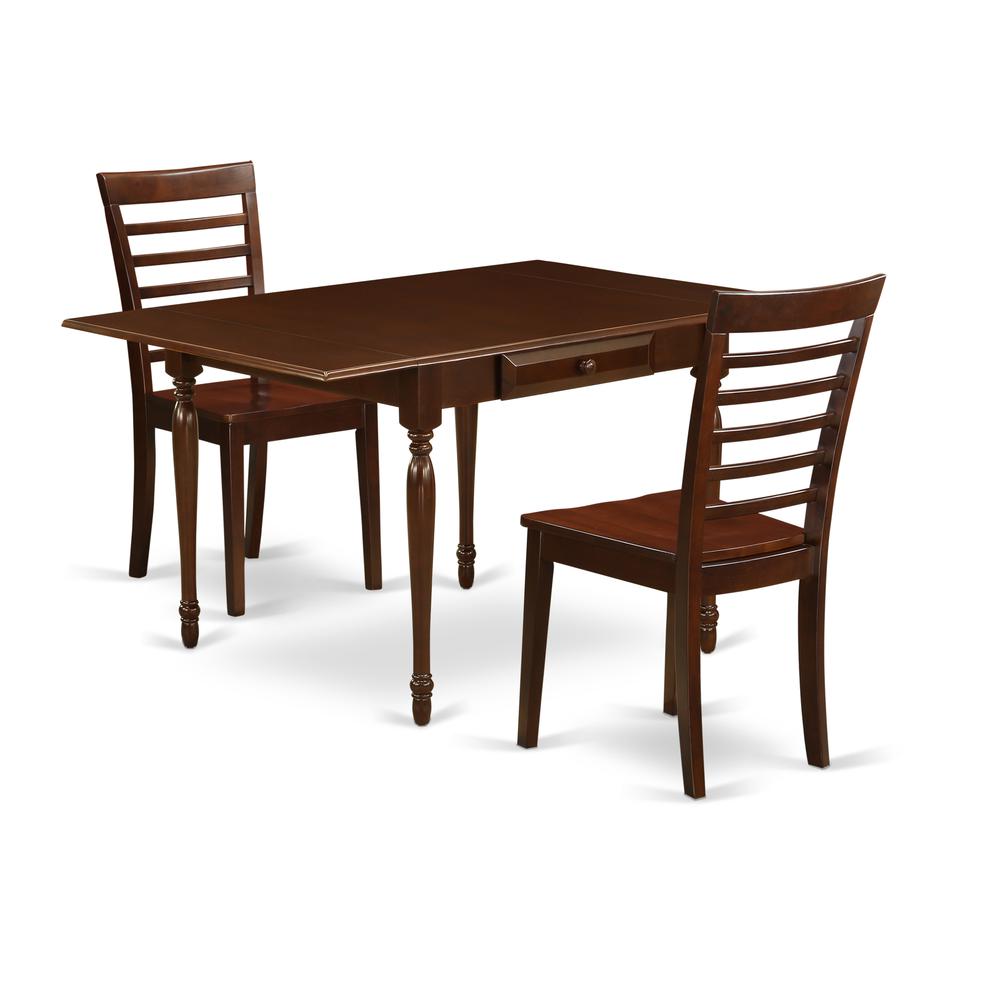 Dining Room Set Mahogany, MZML3-MAH-W. Picture 1