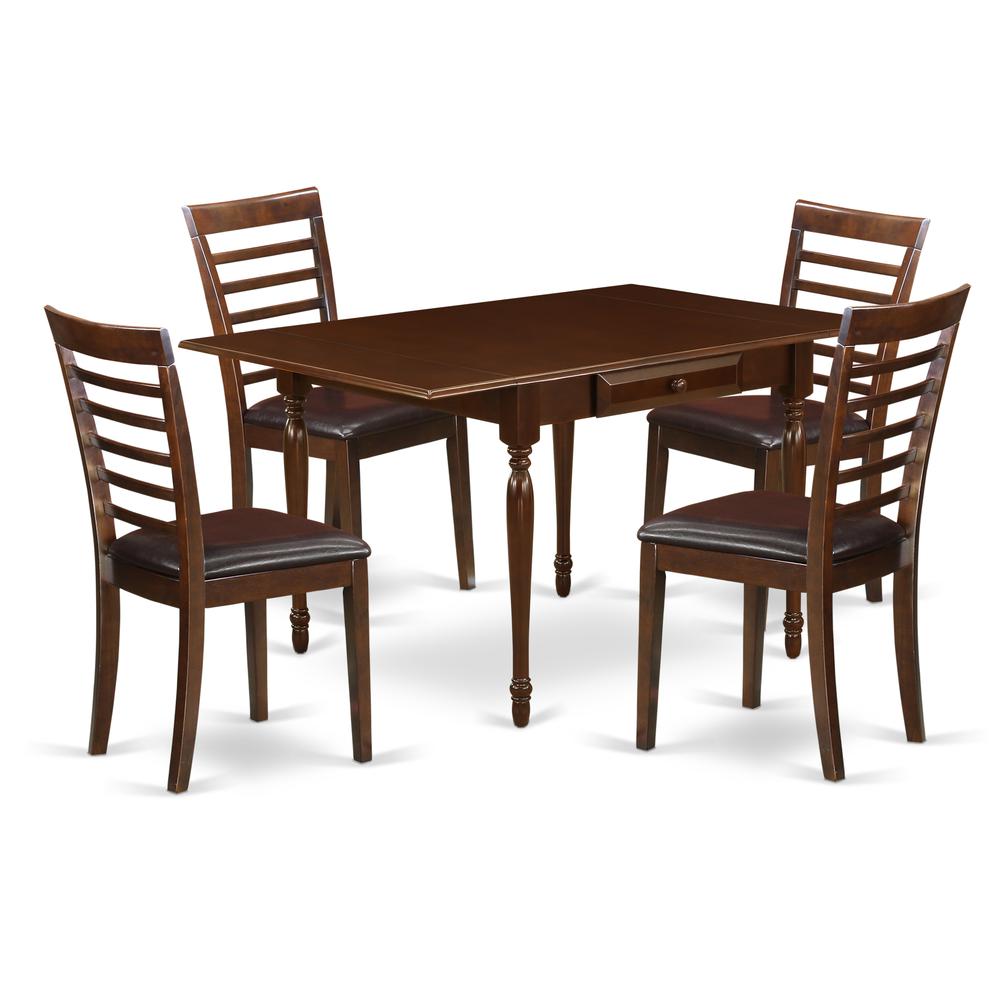 Dining Room Set Mahogany, MZML5-MAH-LC. Picture 1