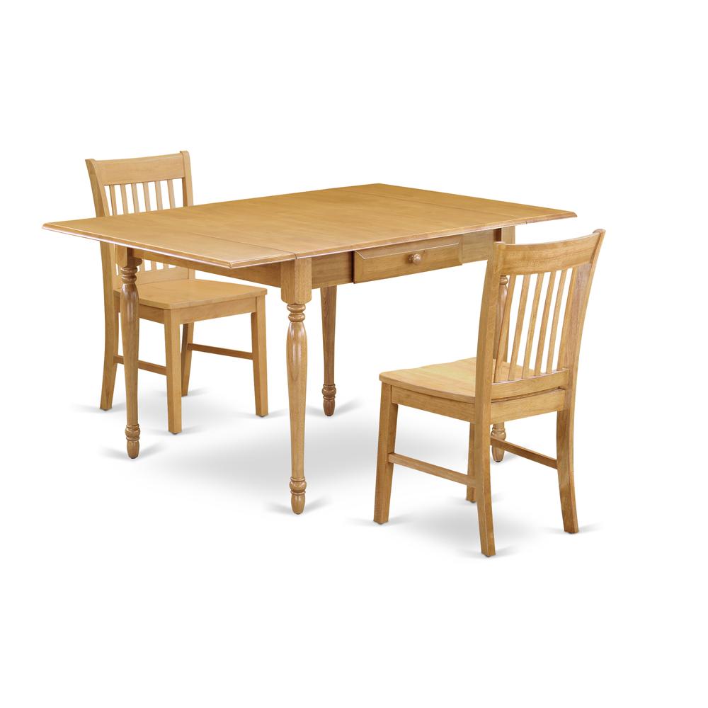 Dining Room Set Oak, MZNO3-OAK-W. Picture 1