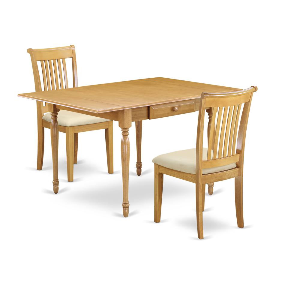 Dining Room Set Oak, MZPO3-OAK-C. Picture 1