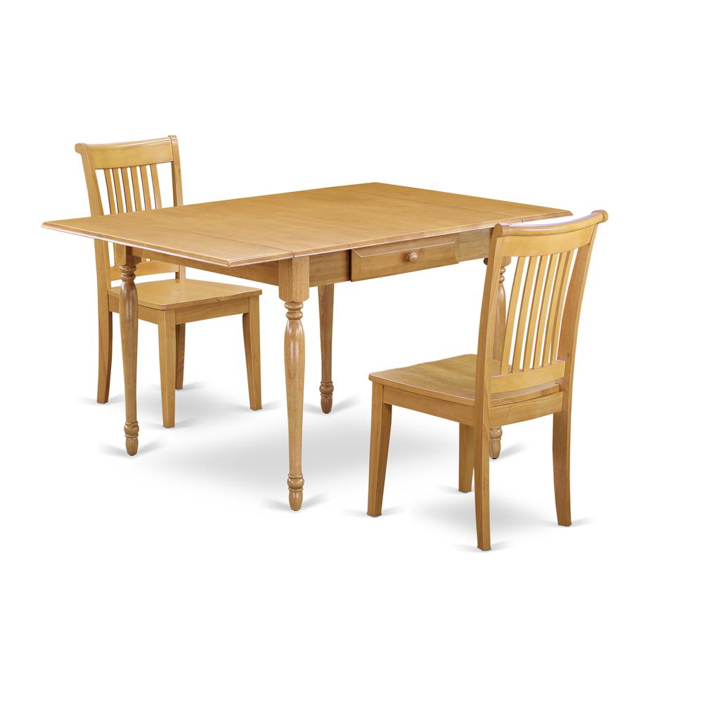 Dining Room Set Oak, MZPO3-OAK-W. Picture 1
