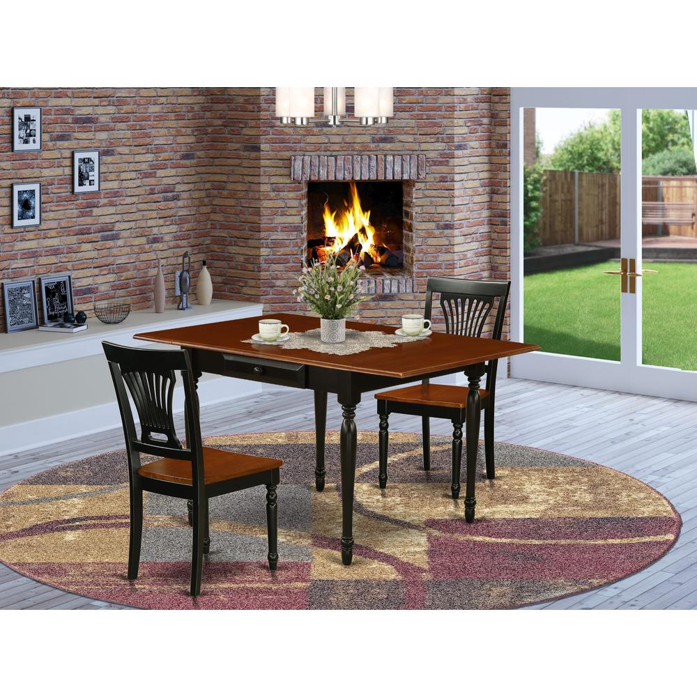MZPV3-BCH-W Dining set. Picture 2