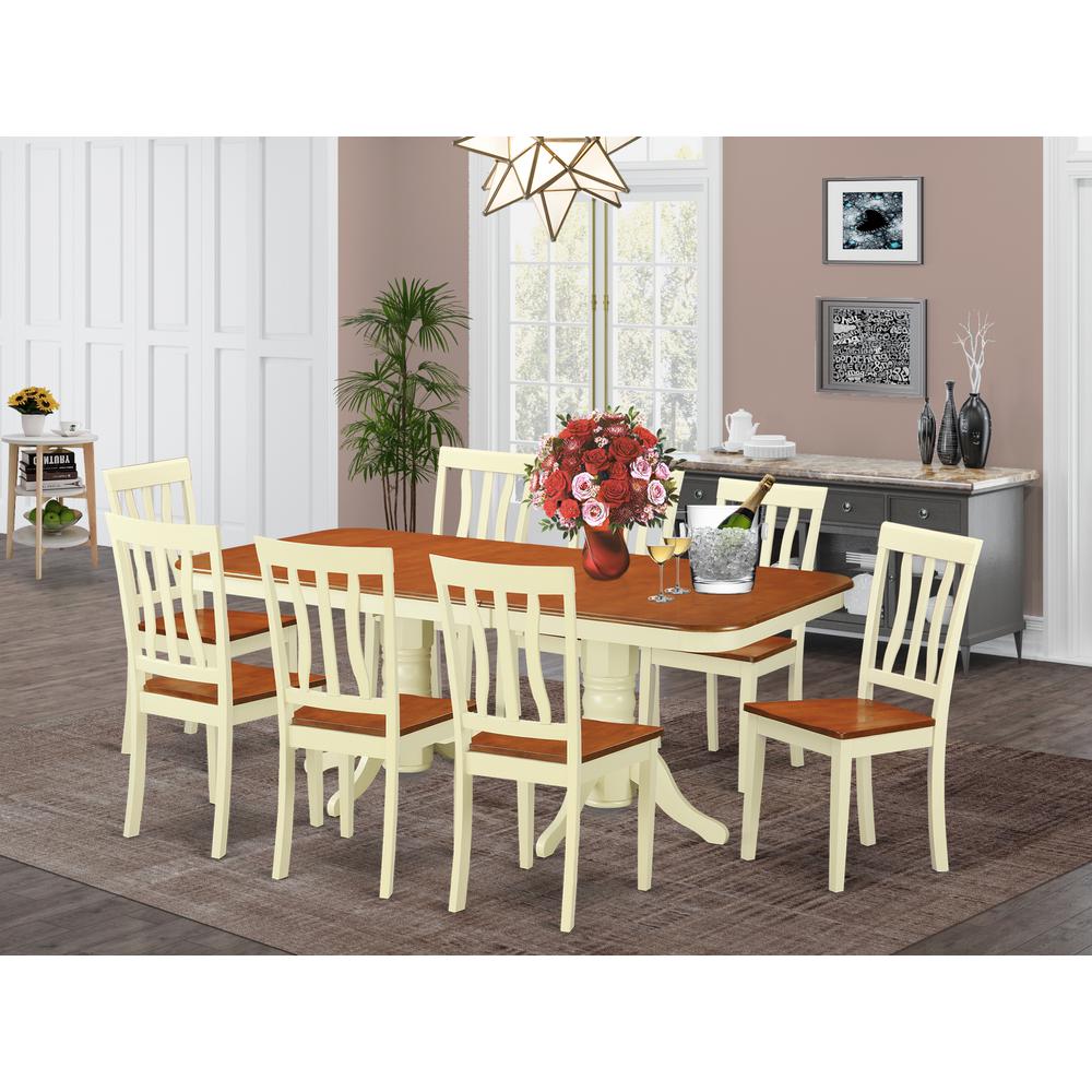 9  Pc  Dinette  set  for  8-  Dinette  Table  and  8  Dining  Chairs. Picture 2