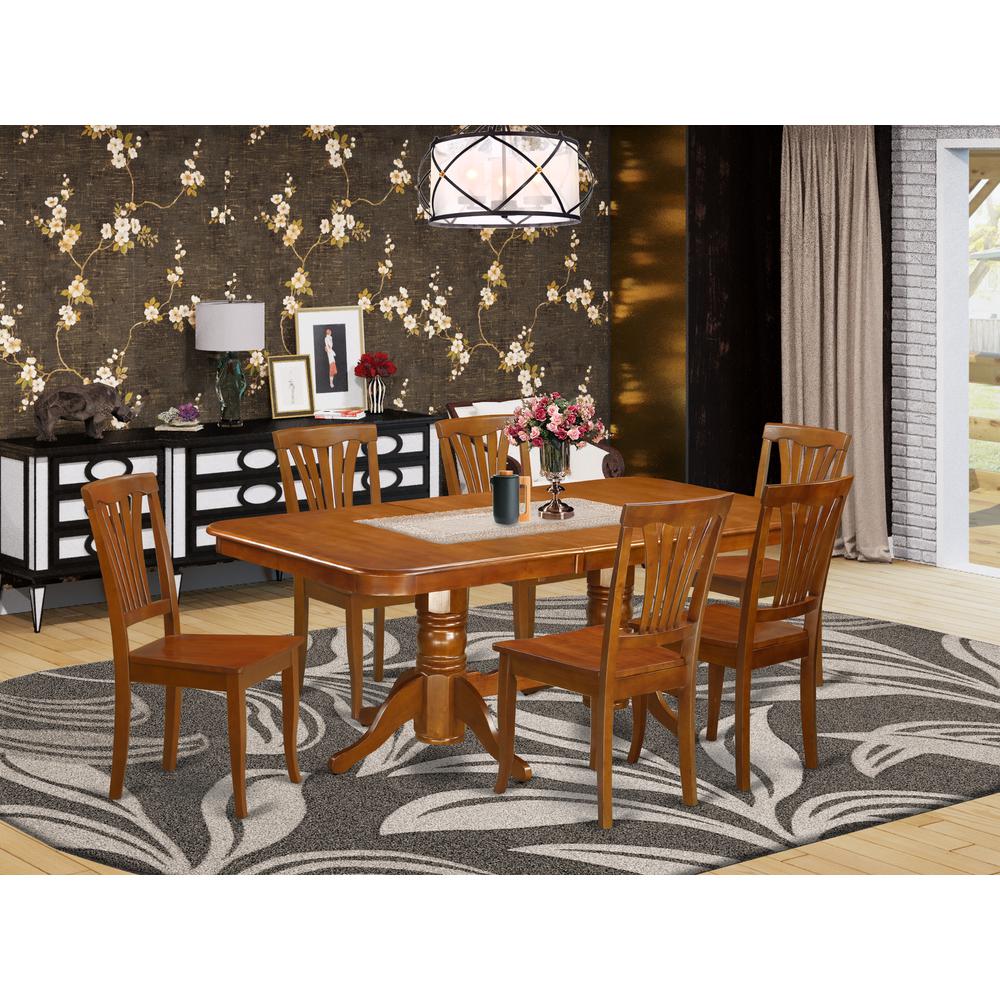 7  Pc  formal  Dining  room  set-Dining  Table  and  6  Kitchen  Dining  Chairs. Picture 4