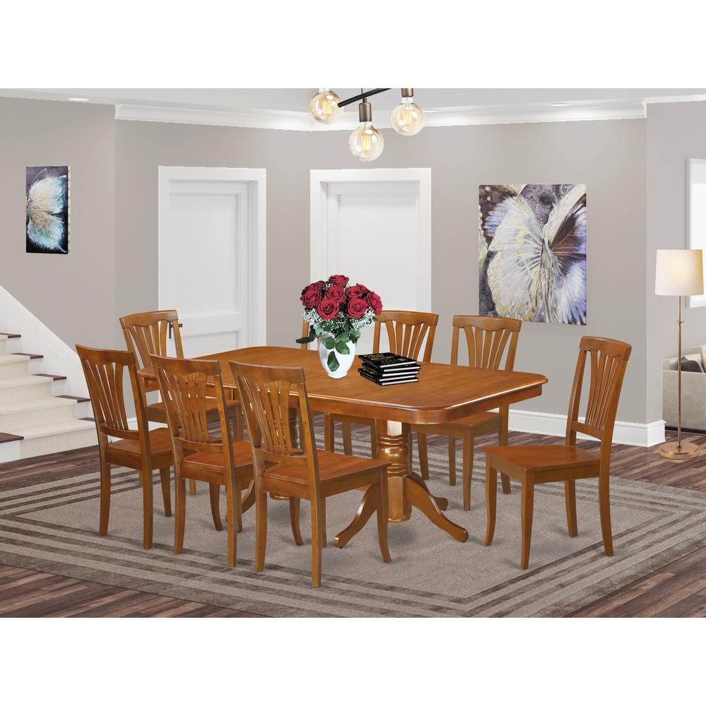 9  Pc  formal  Dining  room  set-Dining  Table  and  8  Kitchen  Dining  Chairs.. Picture 4