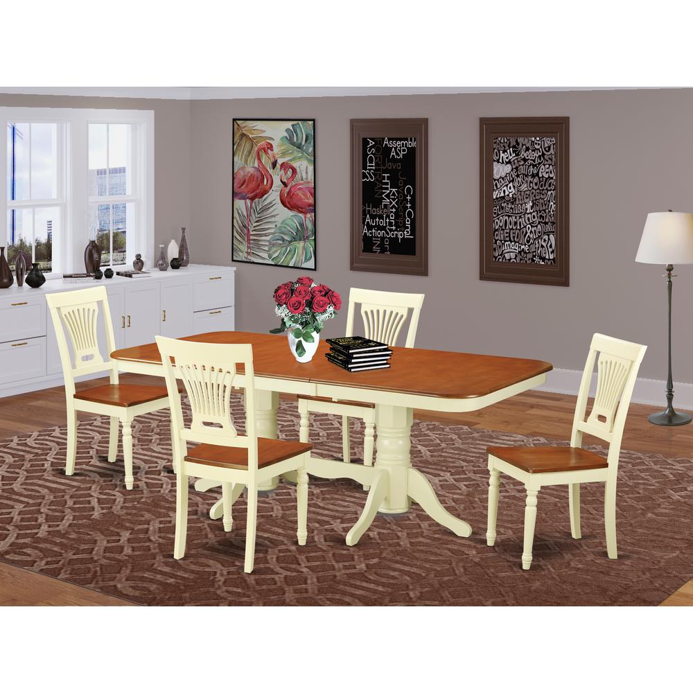 5  Pc  Dining  set-Dining  Table  and  4  Dining  Chairs. Picture 4