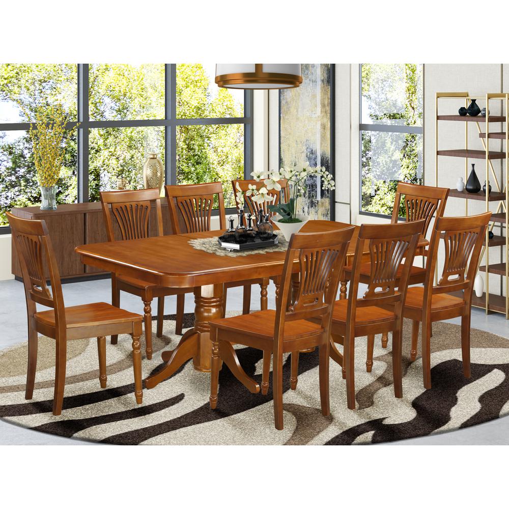 9  Pcformal  Dining  room  set  Dining  Table  and  8  Dining  Chairs. Picture 4