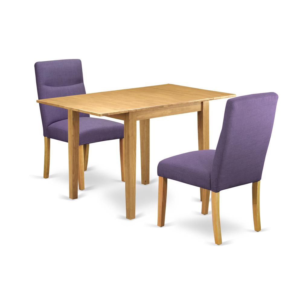 Dining Room Set Oak, NDBE3-OAK-10. Picture 1