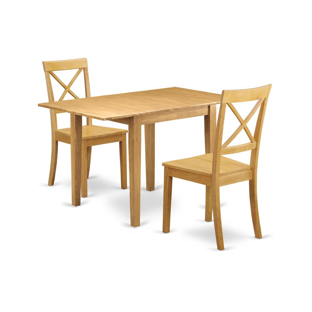 Dining Room Set Oak, NDBO3-OAK-W. Picture 1