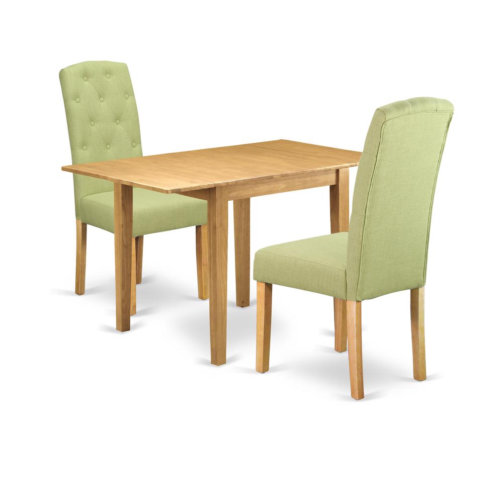 Dining Room Set Oak, NDCE3-OAK-07. Picture 1