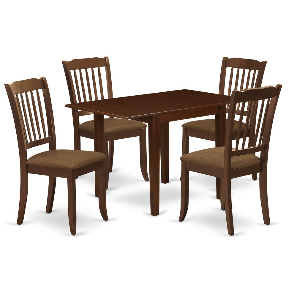 Dining Room Set Mahogany, NDDA5-MAH-C. Picture 1