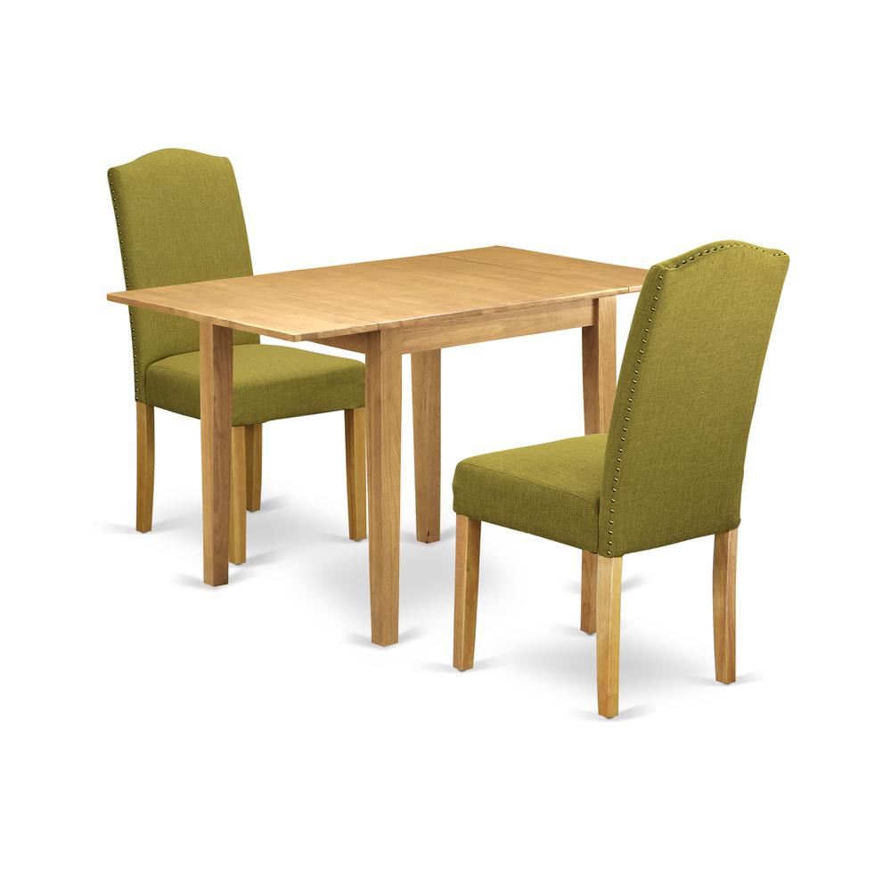Dining Room Set Oak, NDEN3-OAK-08. Picture 1