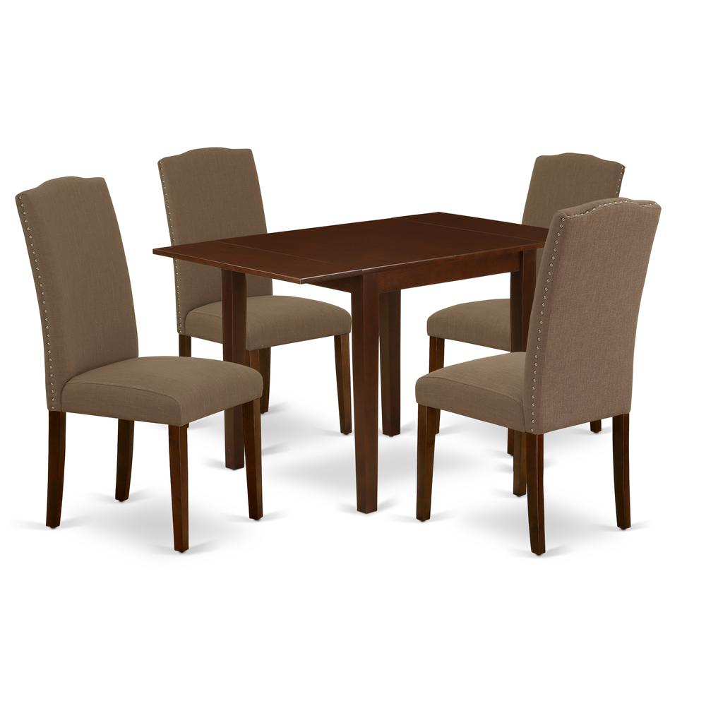 Dining Room Set Mahogany, NDEN5-MAH-18. Picture 1