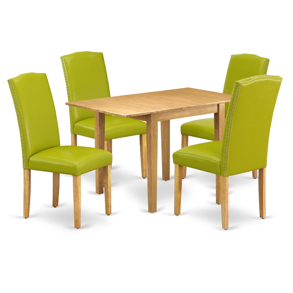 Dining Room Set Oak, NDEN5-OAK-51. Picture 1