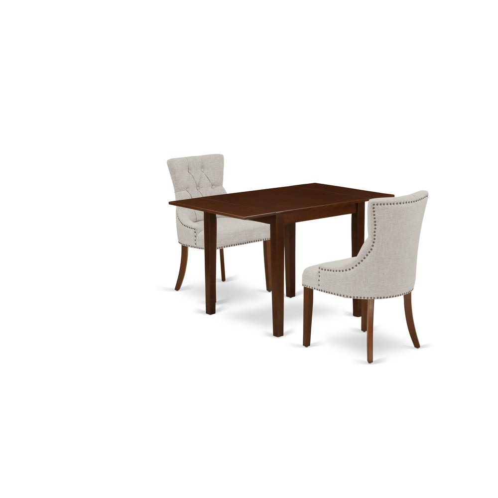 Dining Room Set Mahogany, NDFR3-MAH-05. Picture 1