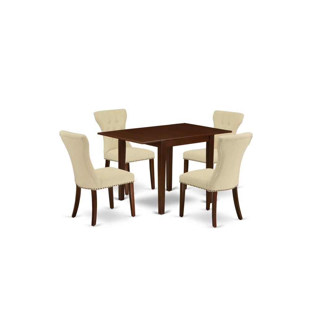 Dining Room Set Mahogany, NDGA5-MAH-32. Picture 1