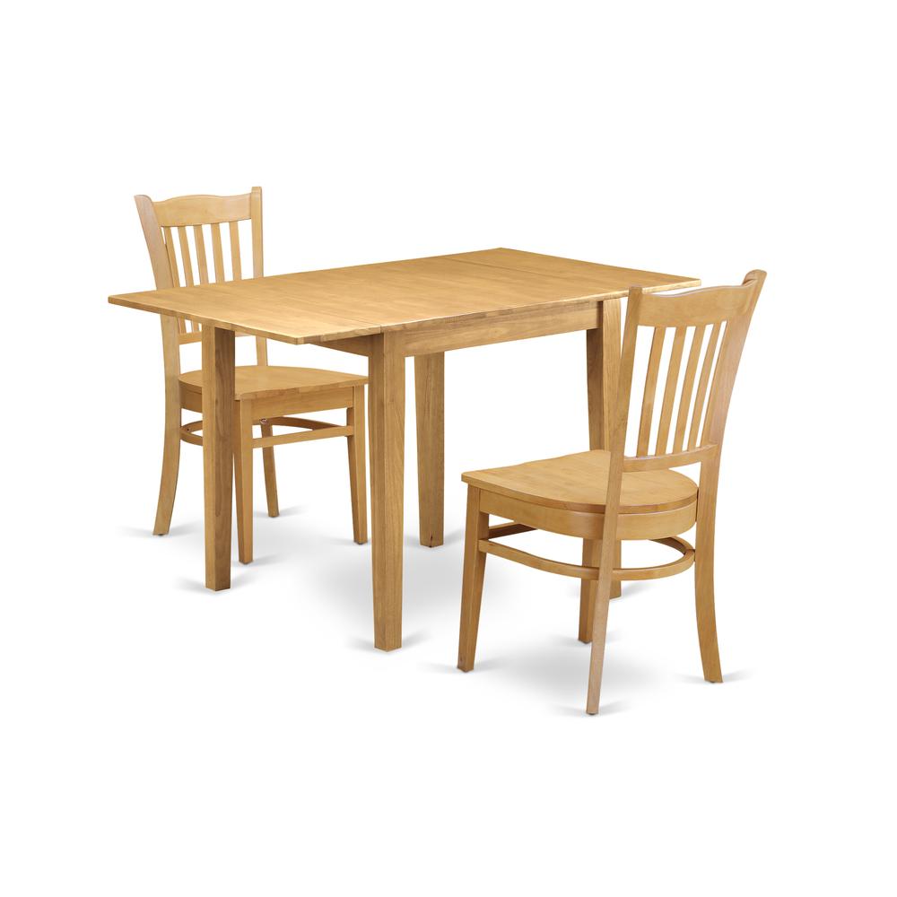 Dining Room Set Oak, NDGR3-OAK-W. Picture 1