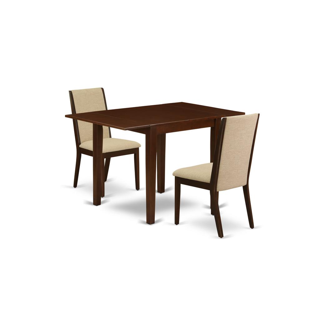 Dining Room Set Mahogany, NDLA3-MAH-04. Picture 1
