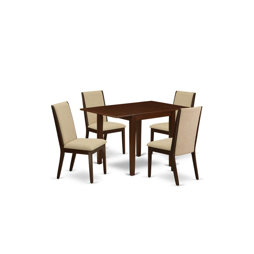 Dining Room Set Mahogany, NDLA5-MAH-04. Picture 1