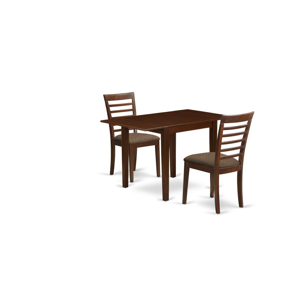 Dining Room Set Mahogany, NDML3-MAH-C. Picture 1