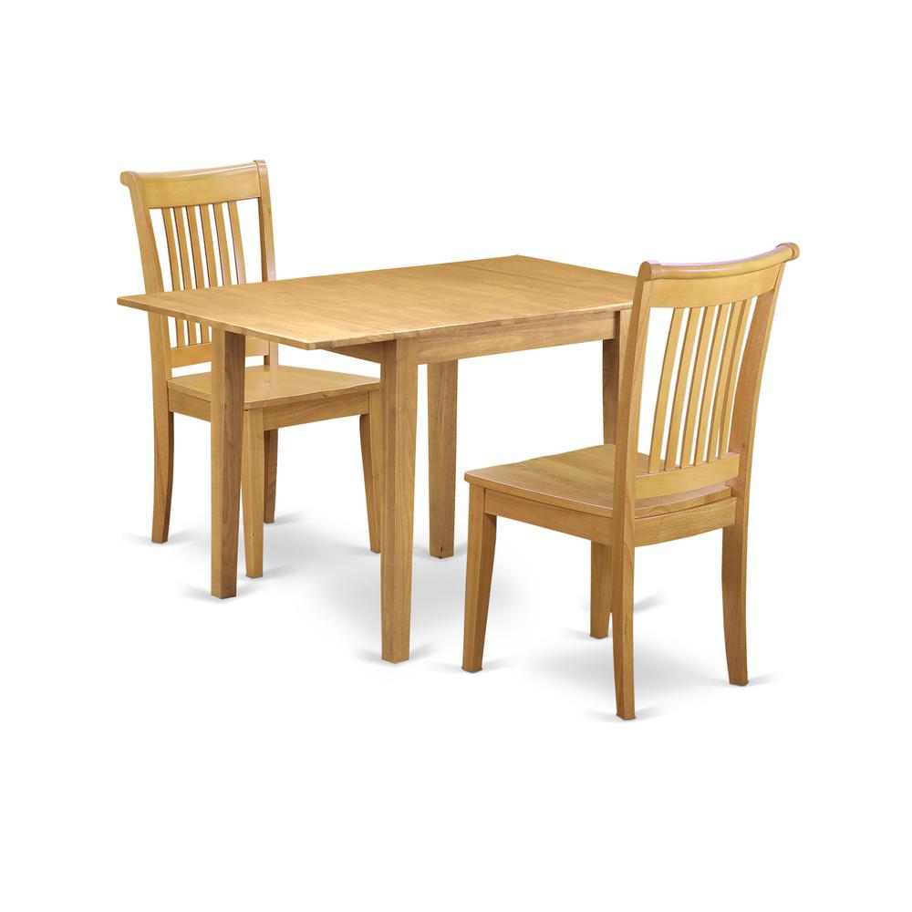 Dining Room Set Oak, NDPO3-OAK-W. Picture 1