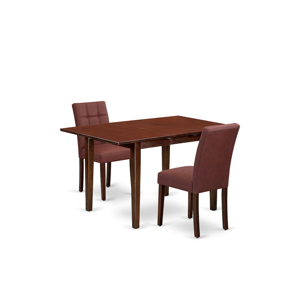 3 Piece Dining Table Set consists A Dining Table. Picture 1