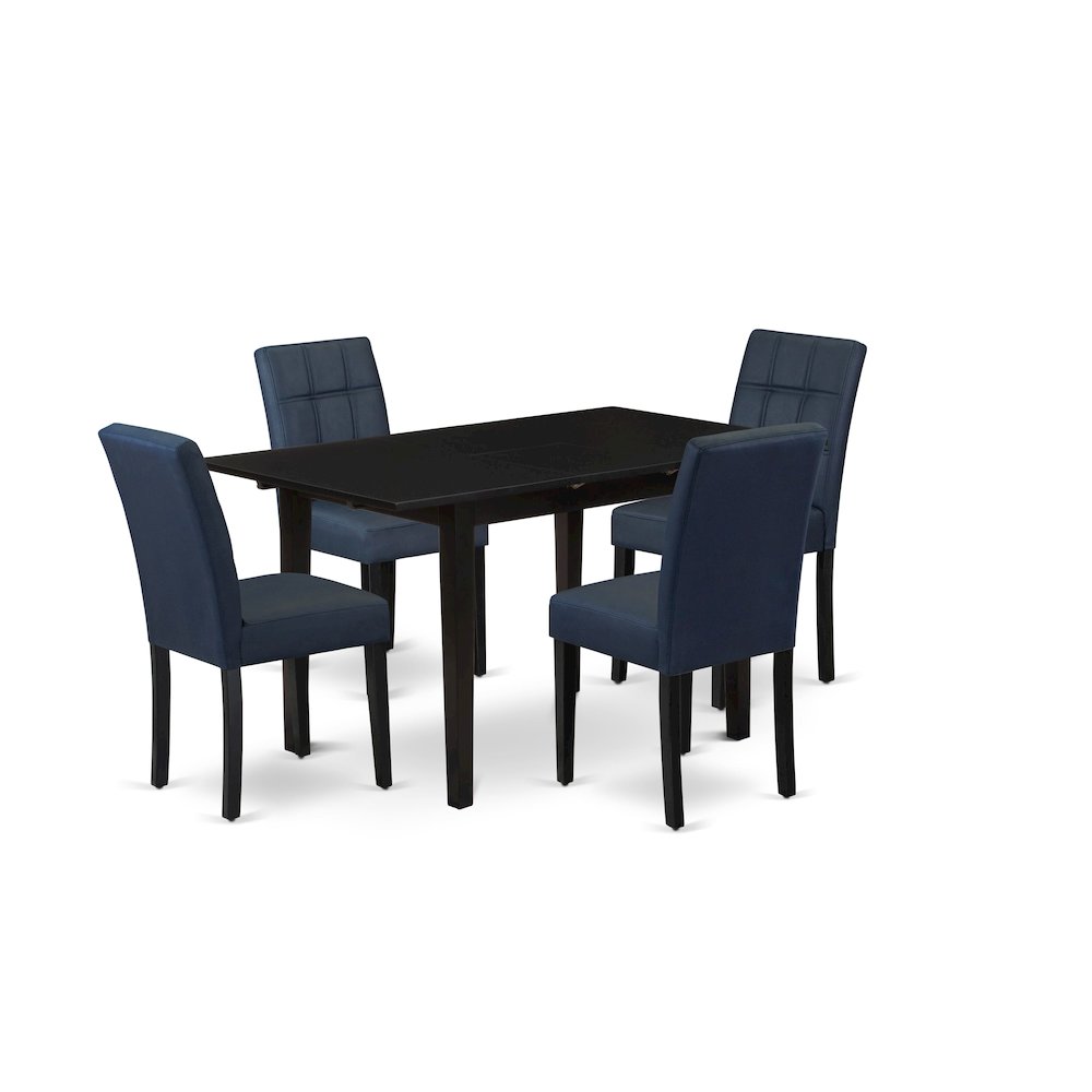5 Piece Dinner Table Set consists A Dining Table. Picture 1