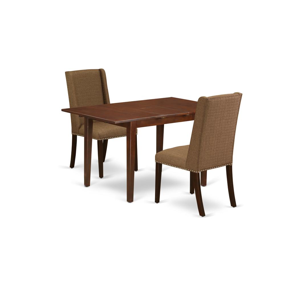 Dining Room Set Mahogany, NFFL3-MAH-18. Picture 1