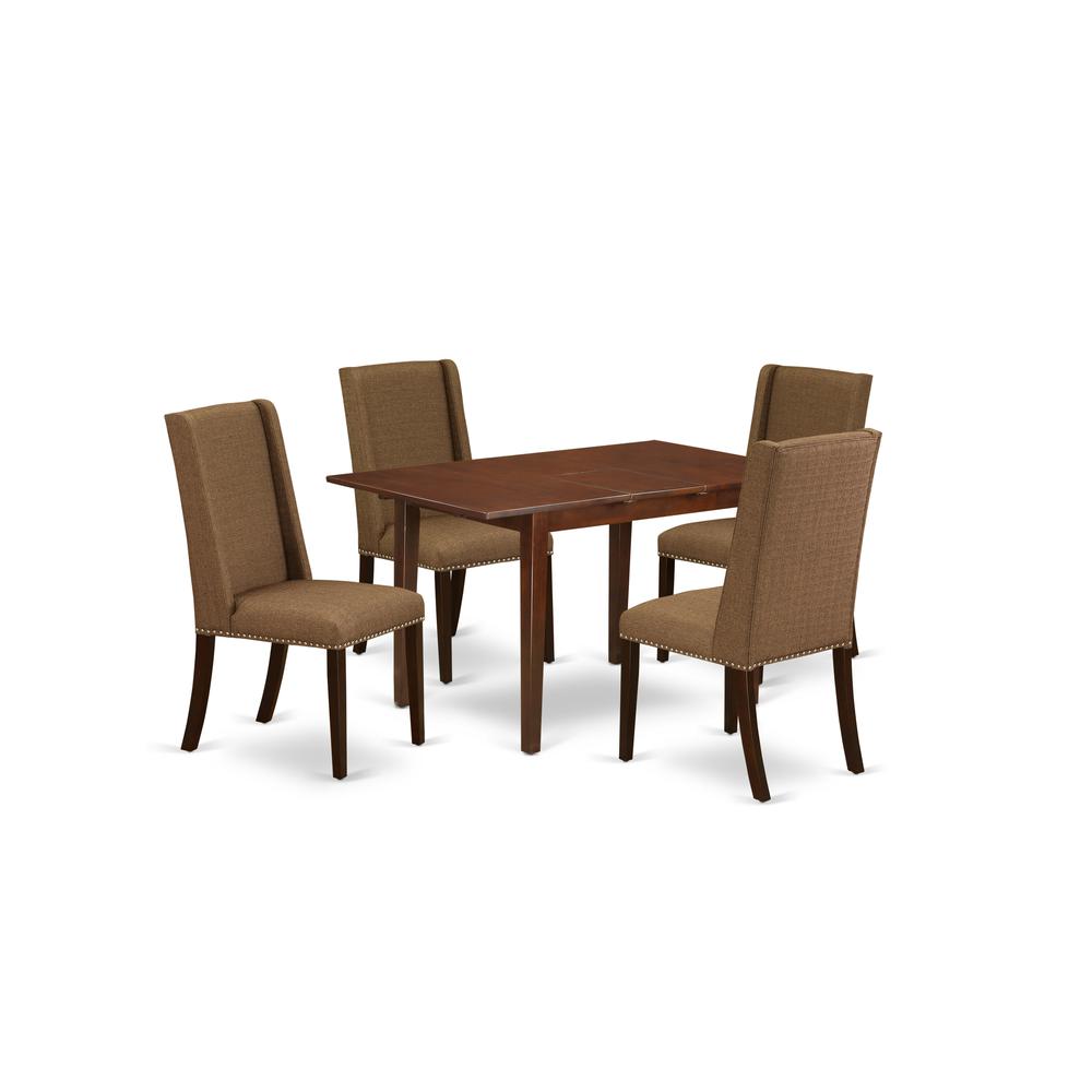 Dining Room Set Mahogany, NFFL5-MAH-18. Picture 1
