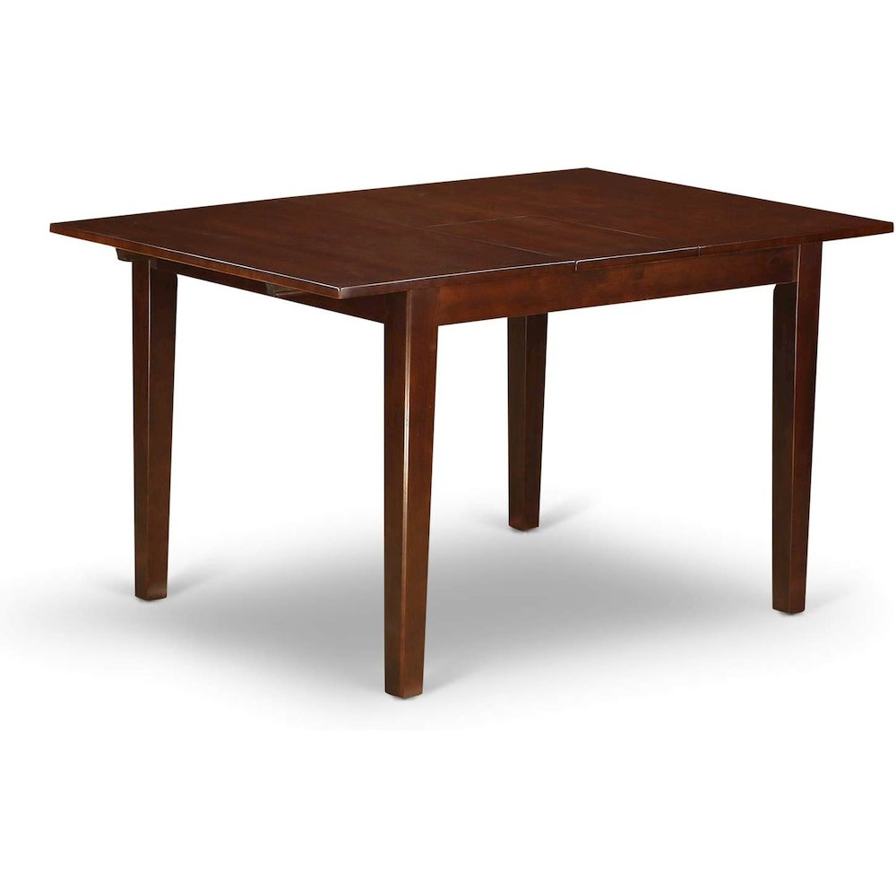 Elegant Drop Leaf Dining Table – Mahogany Expandable Kitchen Table. Picture 1