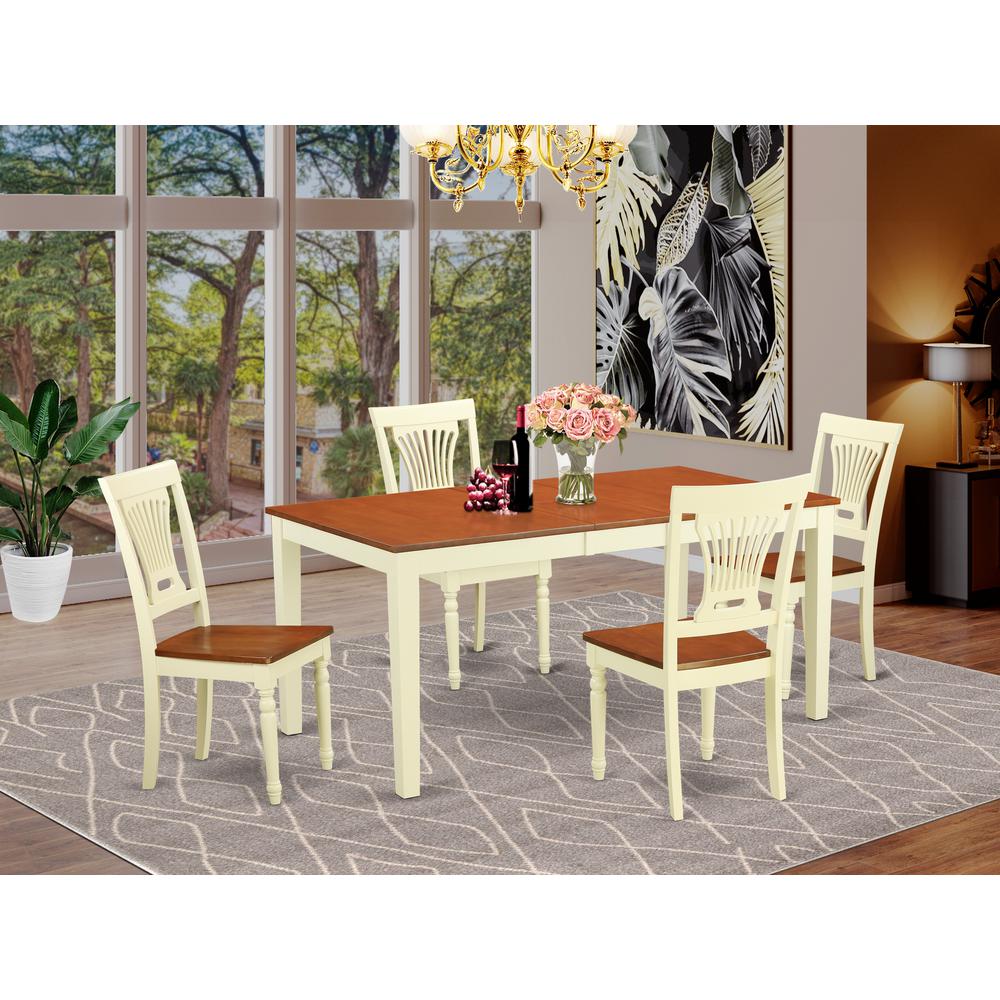 5  PC  Dining  room  set  -  Kitchen  Table  and  4  Dining  Chairs. Picture 4